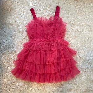Altar'd State Pink Layered Dress